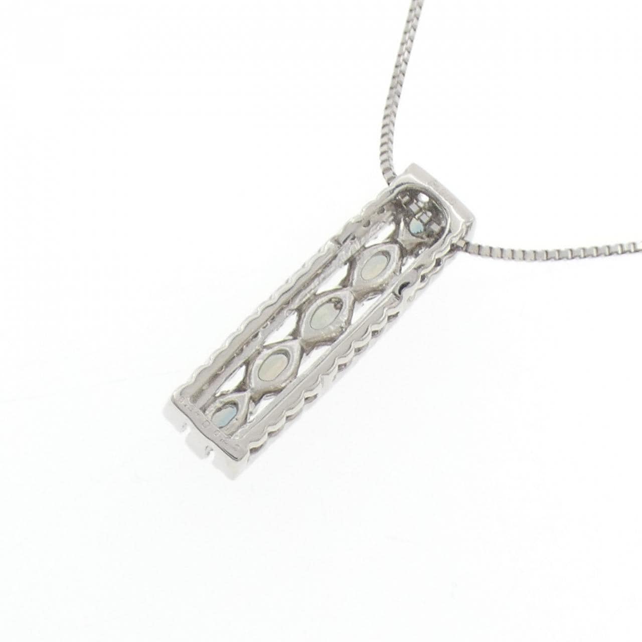 PT900/PT850 アレキサンドライト ネックレス 0.54CT