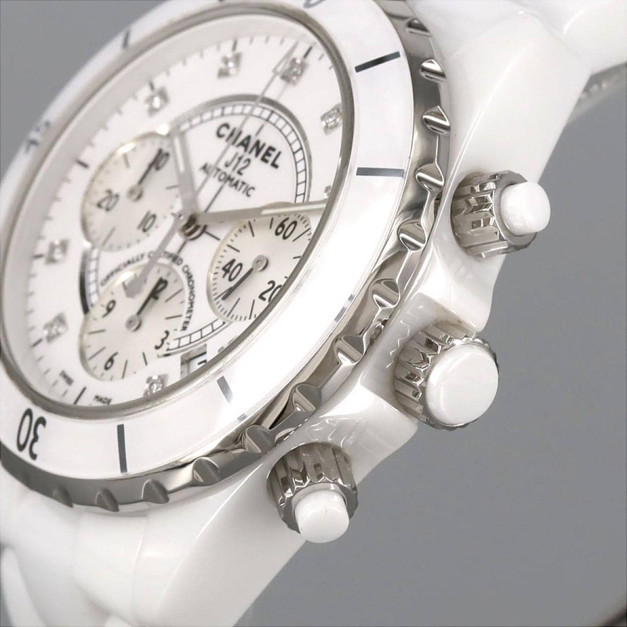 シャネル J12クロノグラフ セラミック･9P H2009 セラミック 自動巻