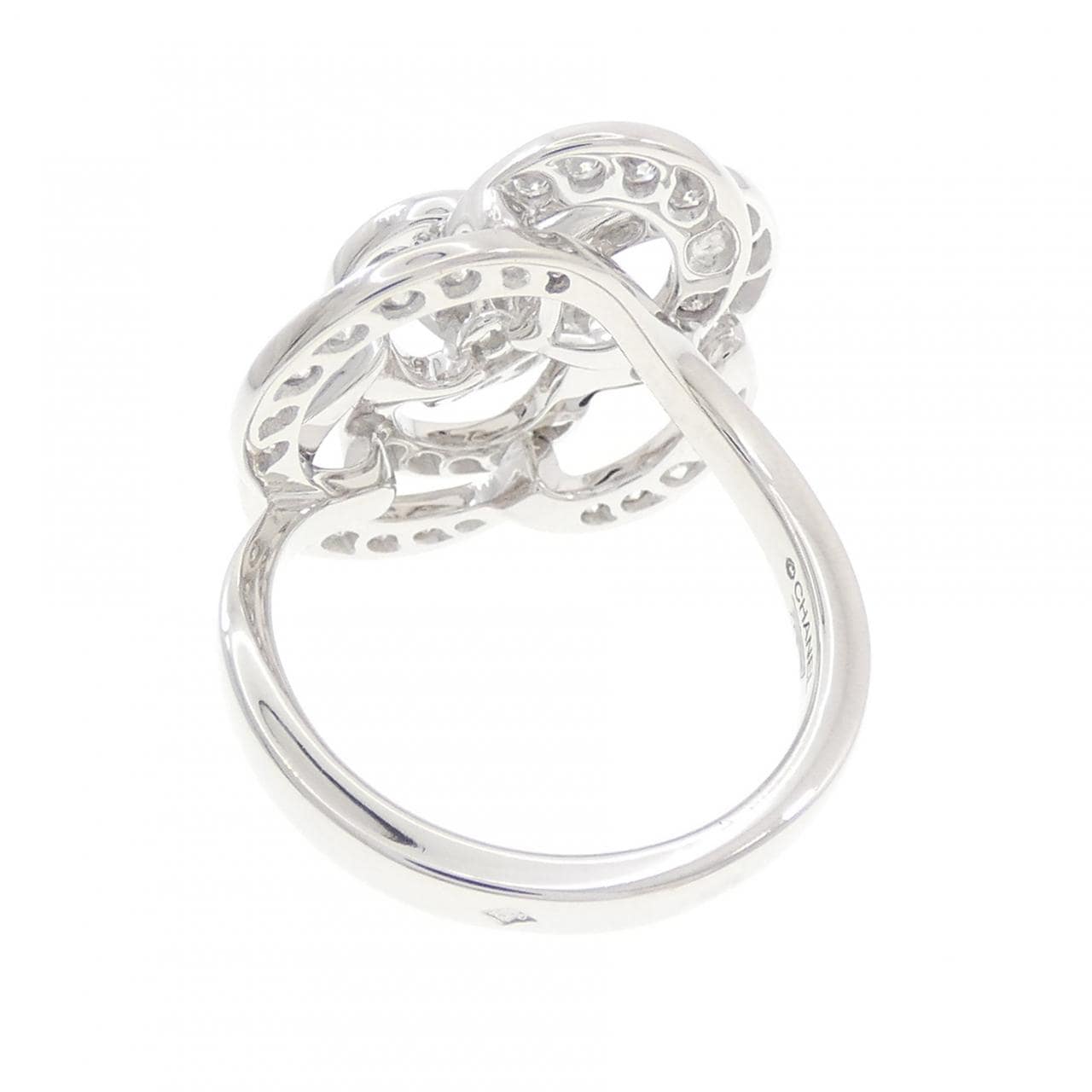 シャネル カメリア ミディアム リング