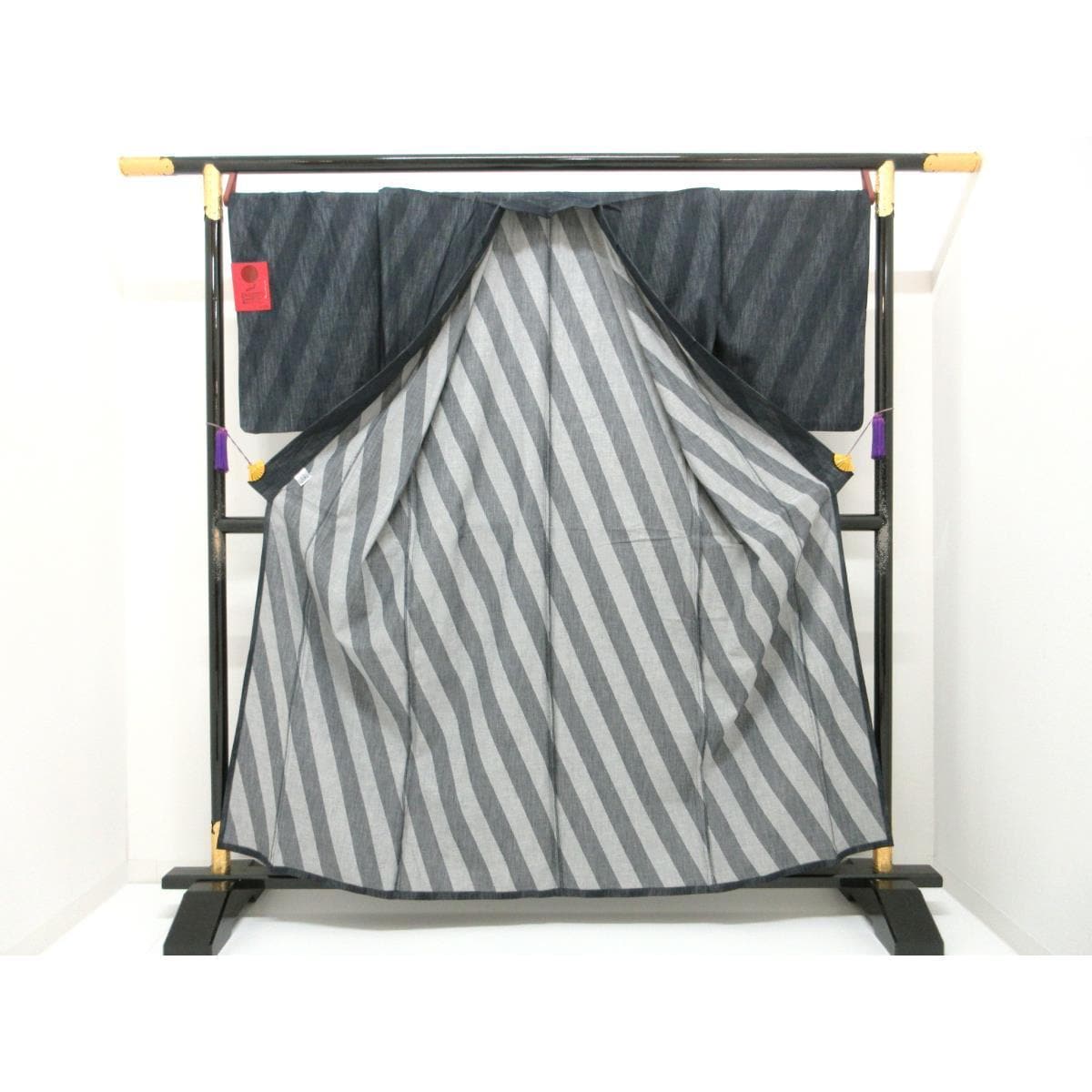 【新品】男物　単衣　岡山デニム　ＬＬサイズ