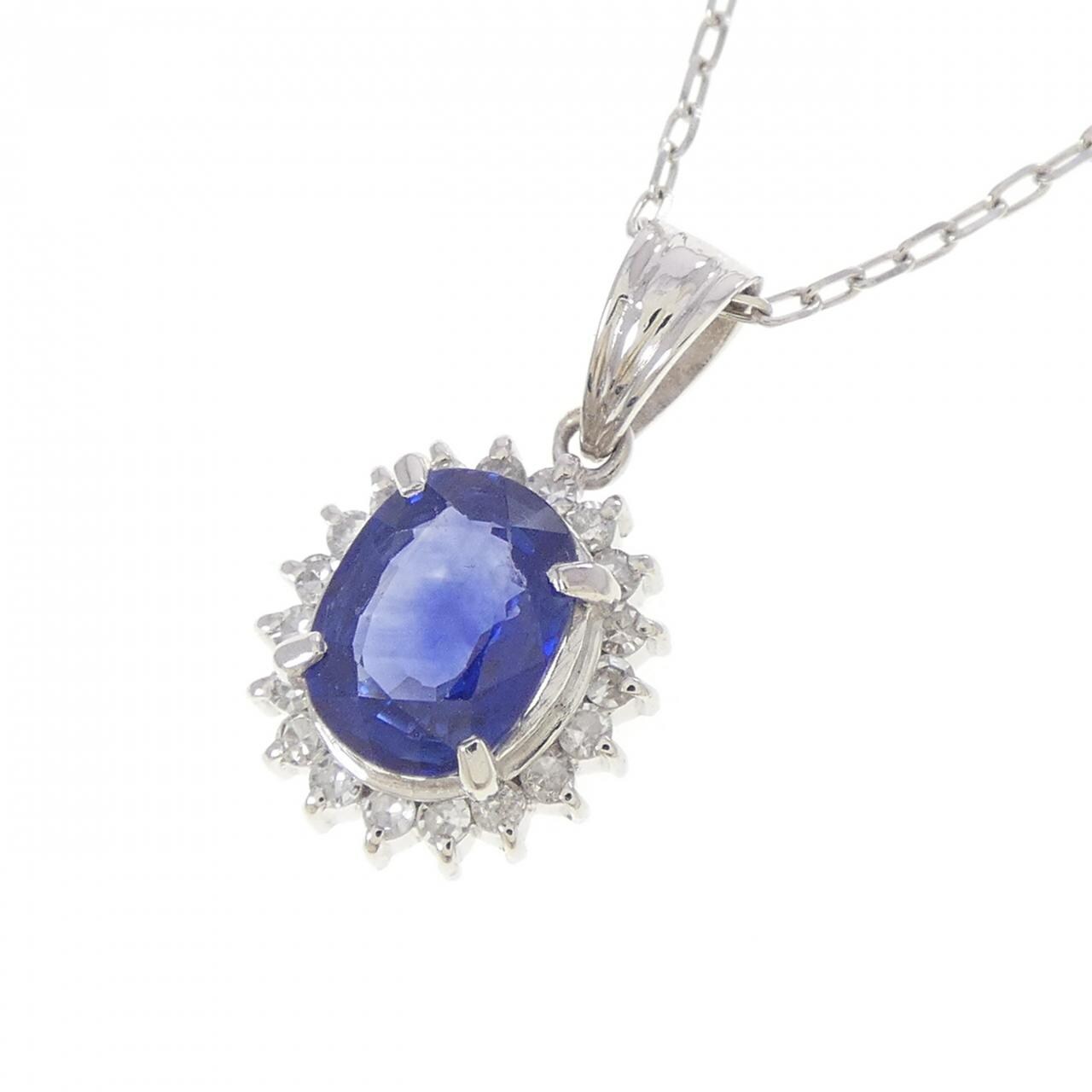 PT/PT850 サファイヤ ネックレス 1.16CT