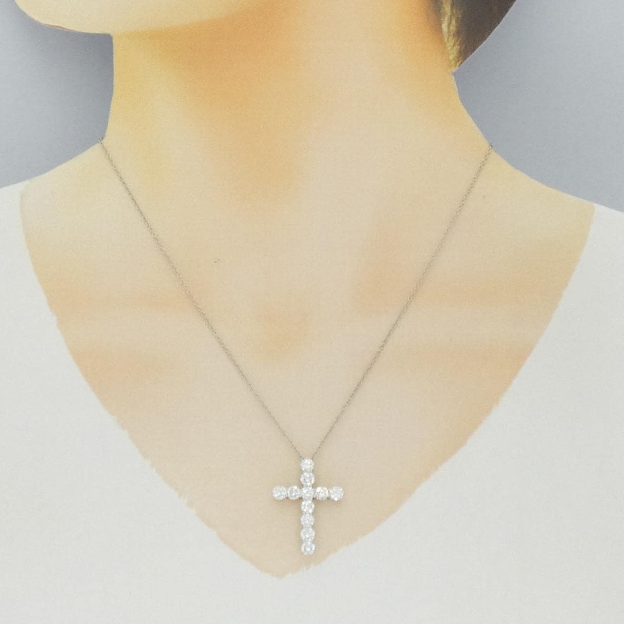 ティファニー ラージクロス ネックレス