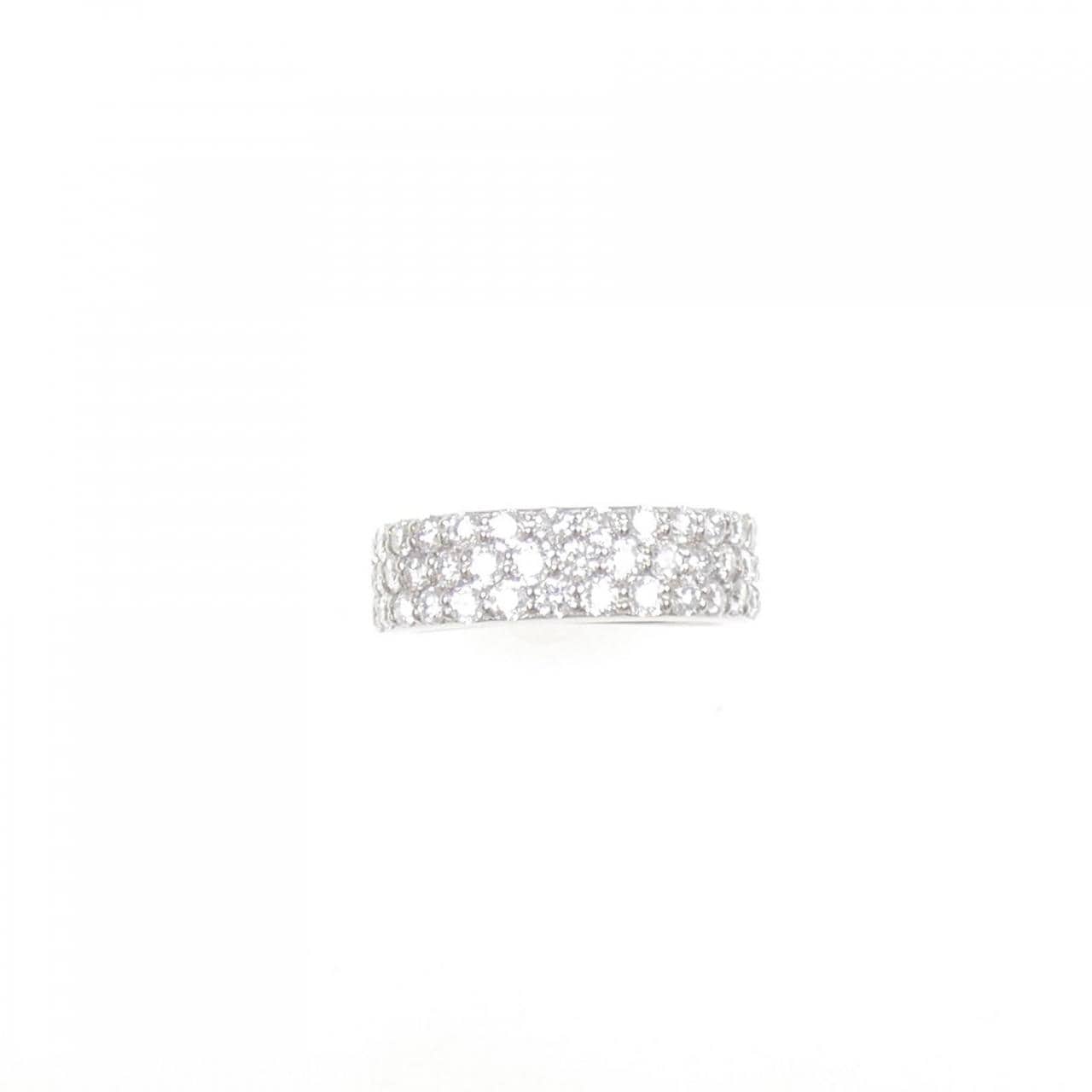 PT900 パヴェ ダイヤモンド リング 1.00CT