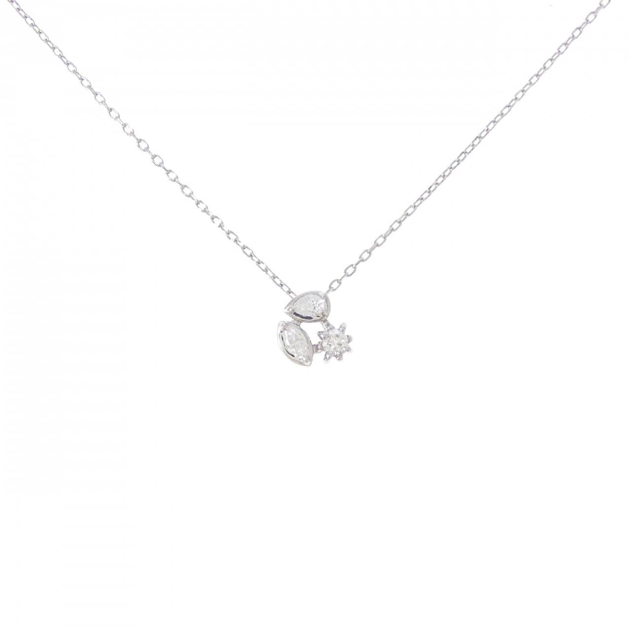 ギンザ タナカ ダイヤモンド ネックレス 0.08CT