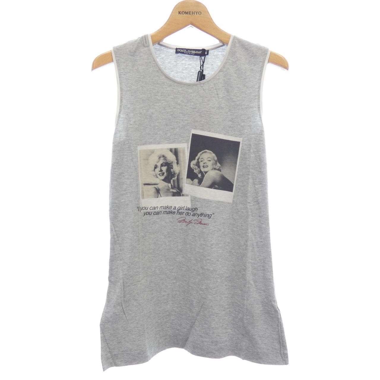 ドルチェアンドガッバーナ DOLCE&GABBANA タンクトップ