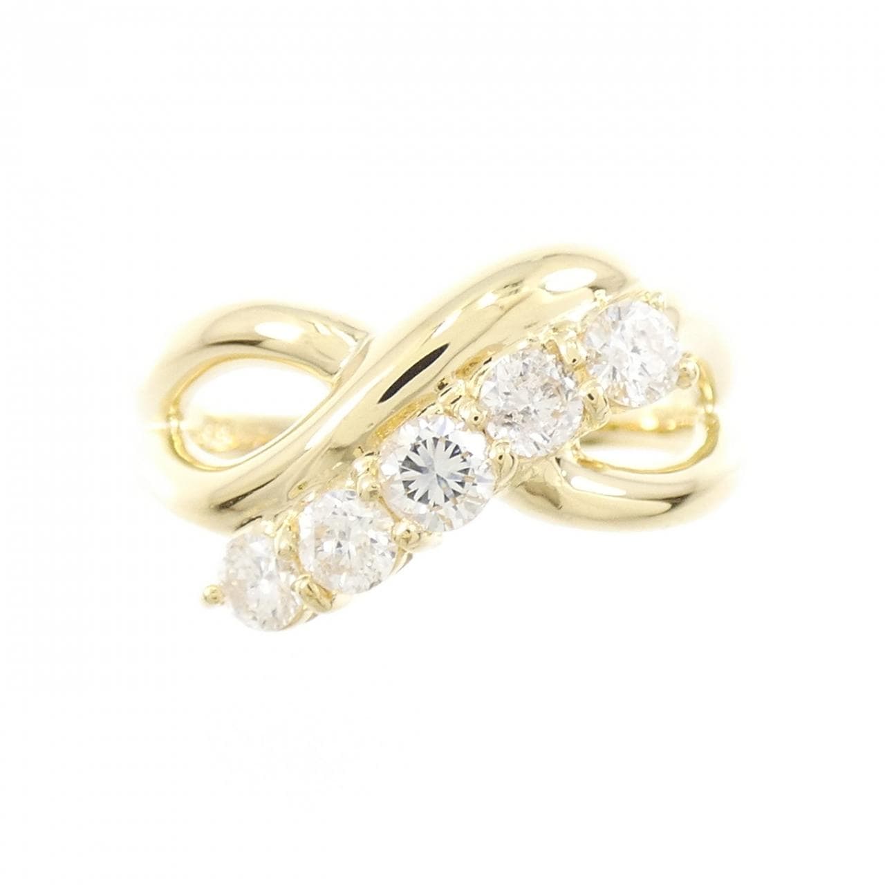 K18YG ダイヤモンド リング 0.50CT