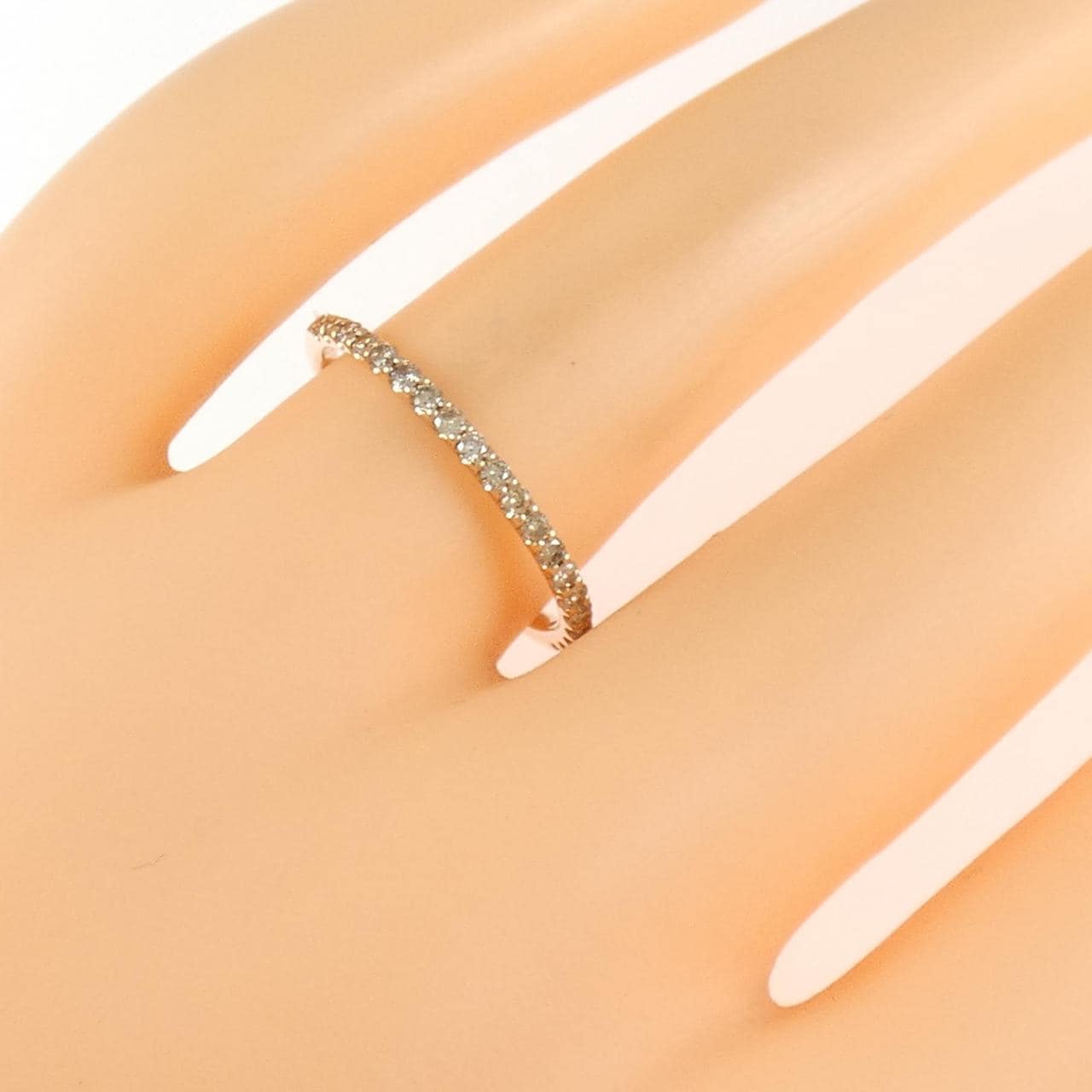 K18PG ダイヤモンド リング 0.20CT