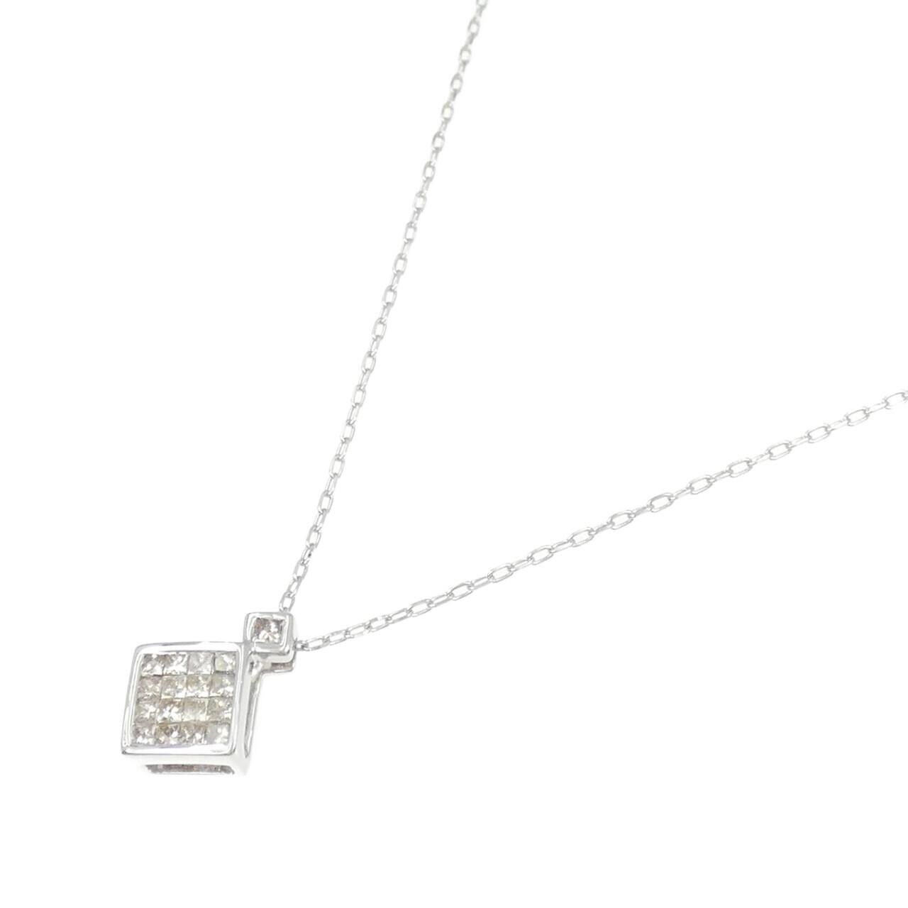 コメ兵｜K18WG ダイヤモンド ネックレス 0.29CT｜ジュエリー