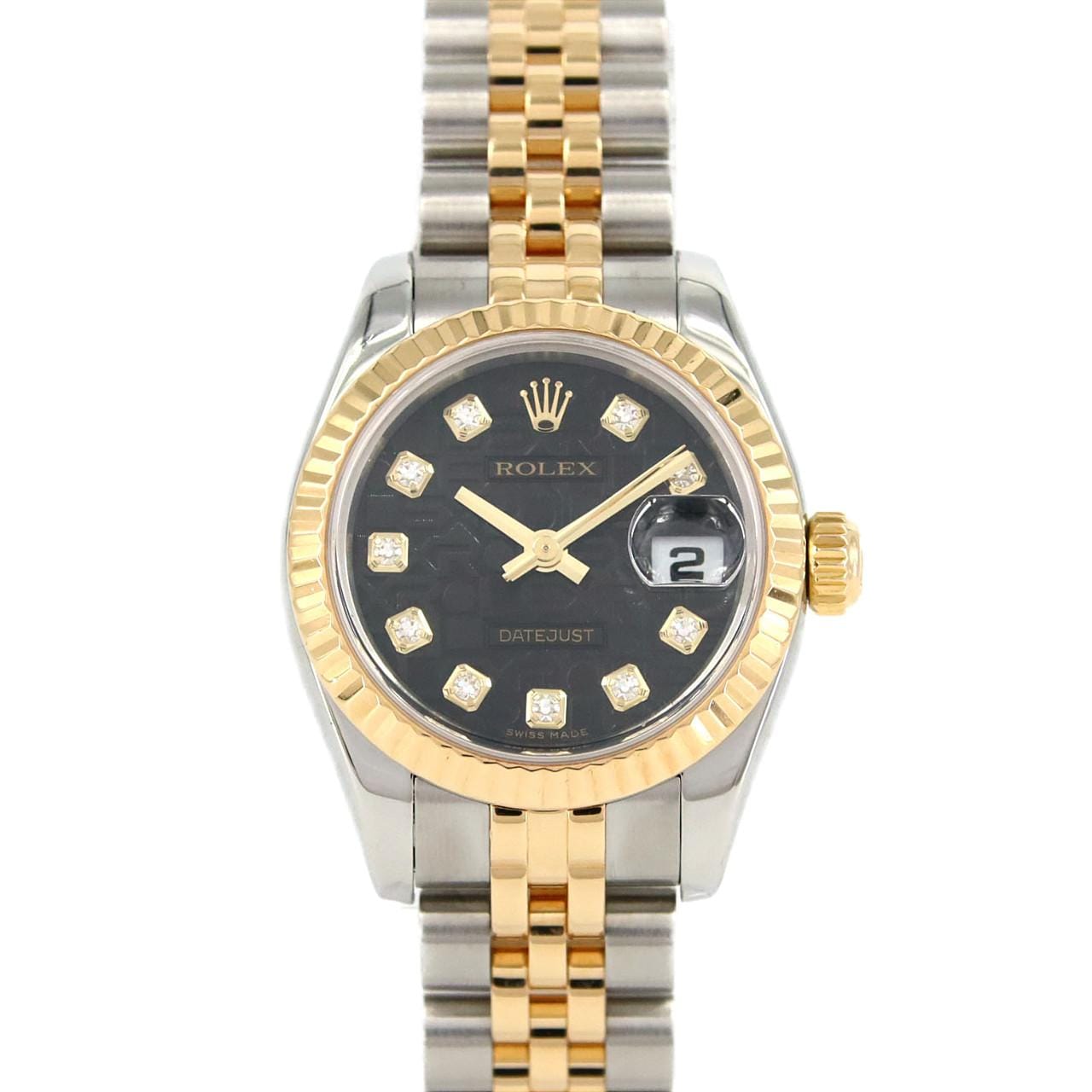 ロレックス デイトジャスト 179173G SSxYG 自動巻 D番