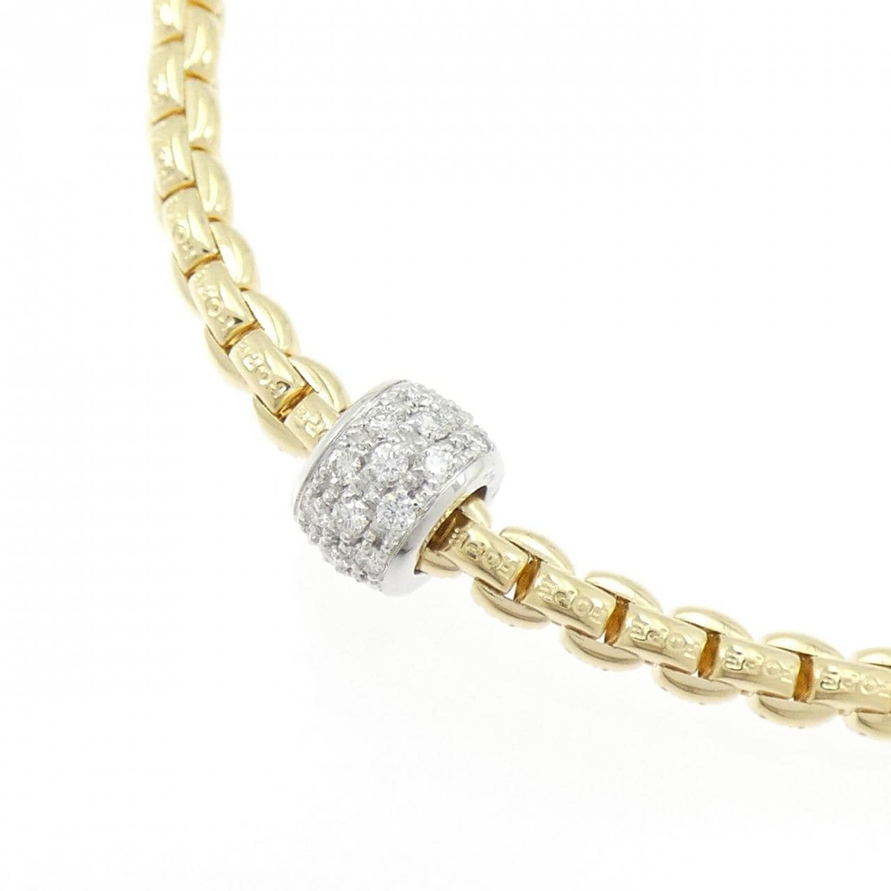 【新品】フォッペ エカ ネックレス 0.19ct