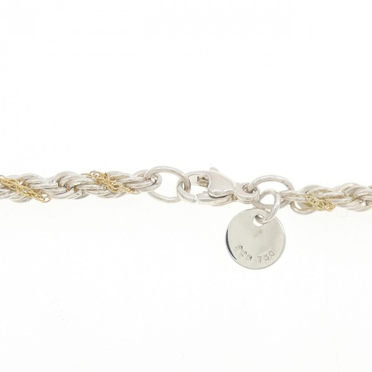 【ヴィンテージ】ティファニー 925/750YG ブレスレット