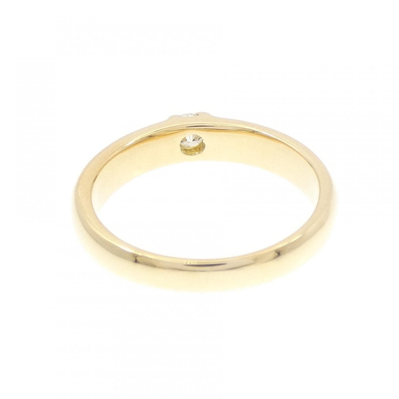 K18YG ダイヤモンド リング 0.16CT