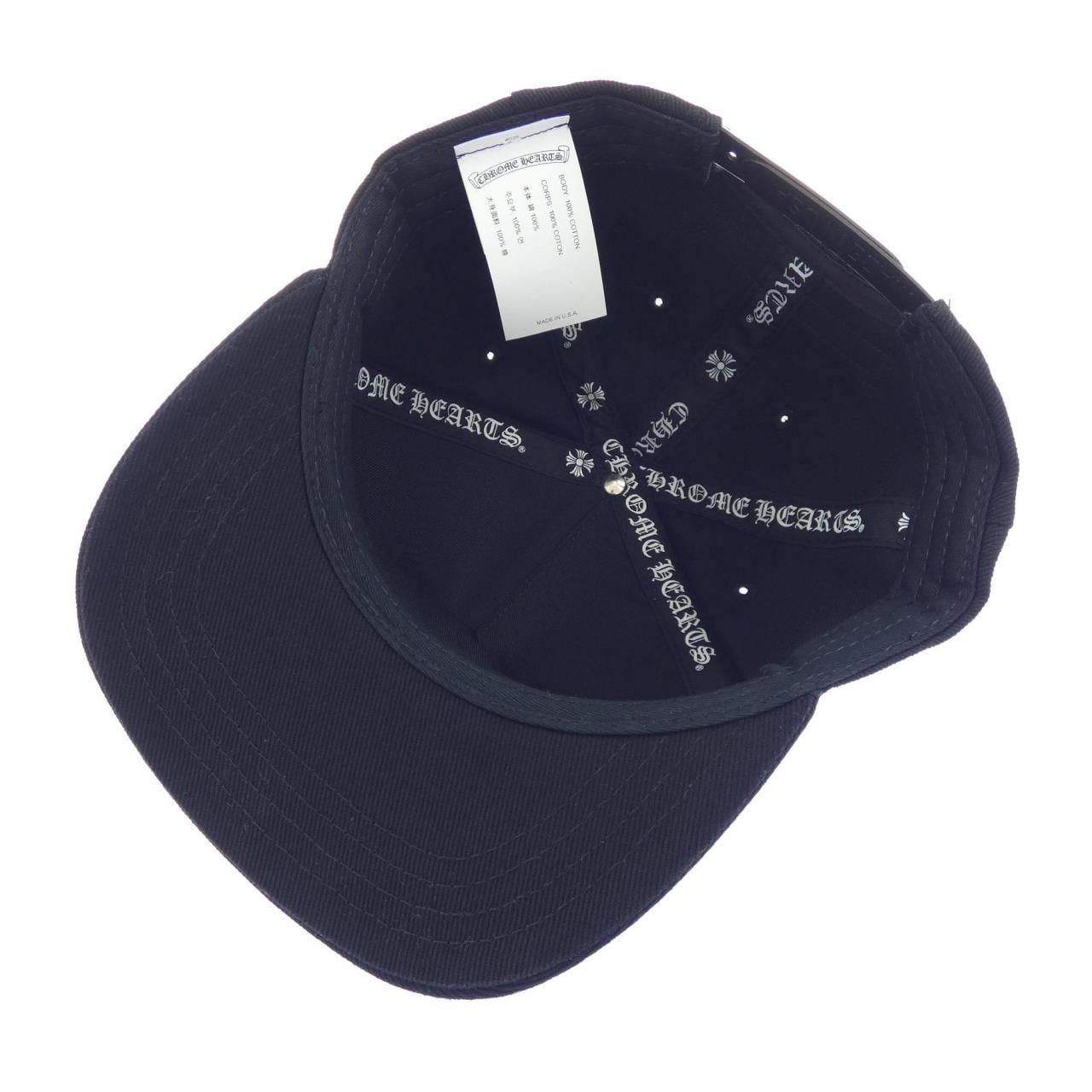 クロムハーツ CHROME HEARTS Tonal Cross Baseball Cap 2238-304-2730 キャップ