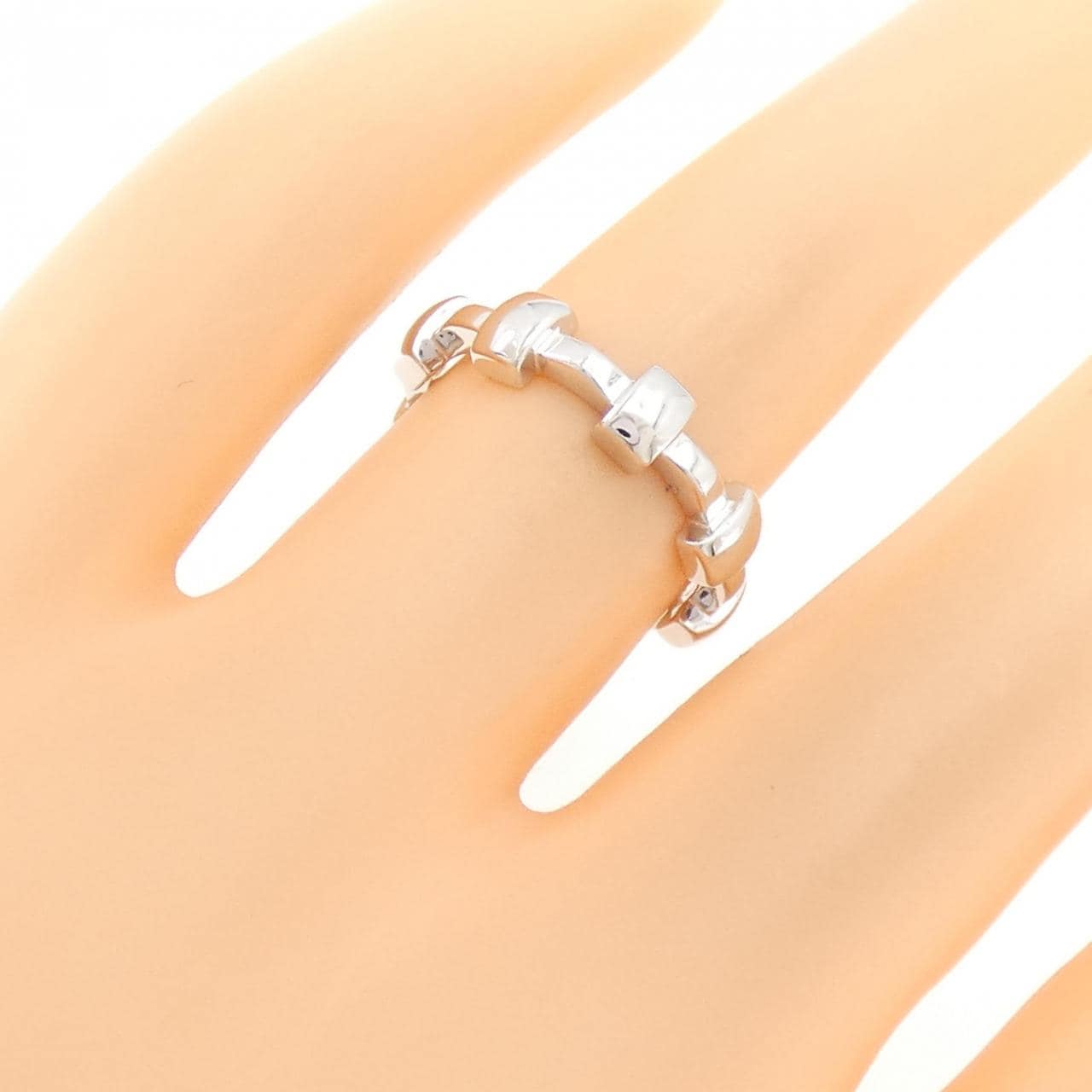 CHANEL matelasse ring