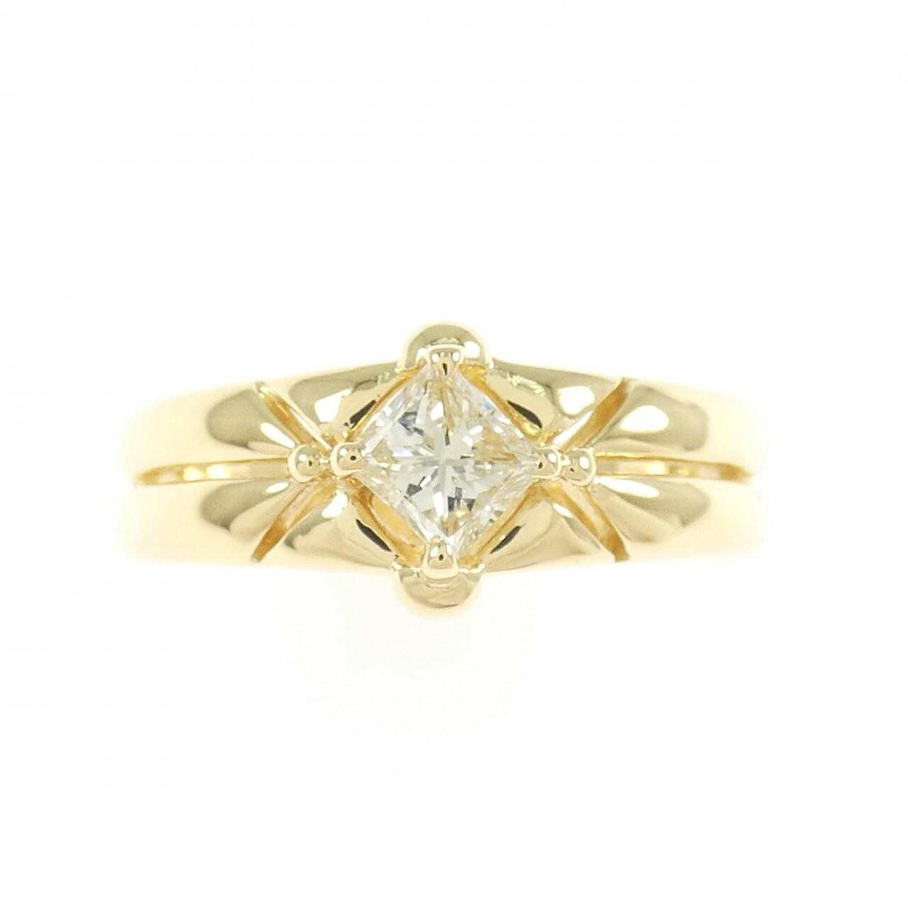 K18YG ダイヤモンド リング 0.33CT