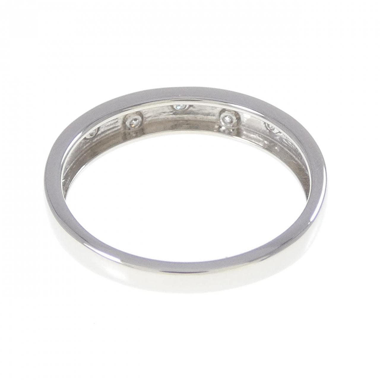 PT950 ダイヤモンド リング 0.08CT