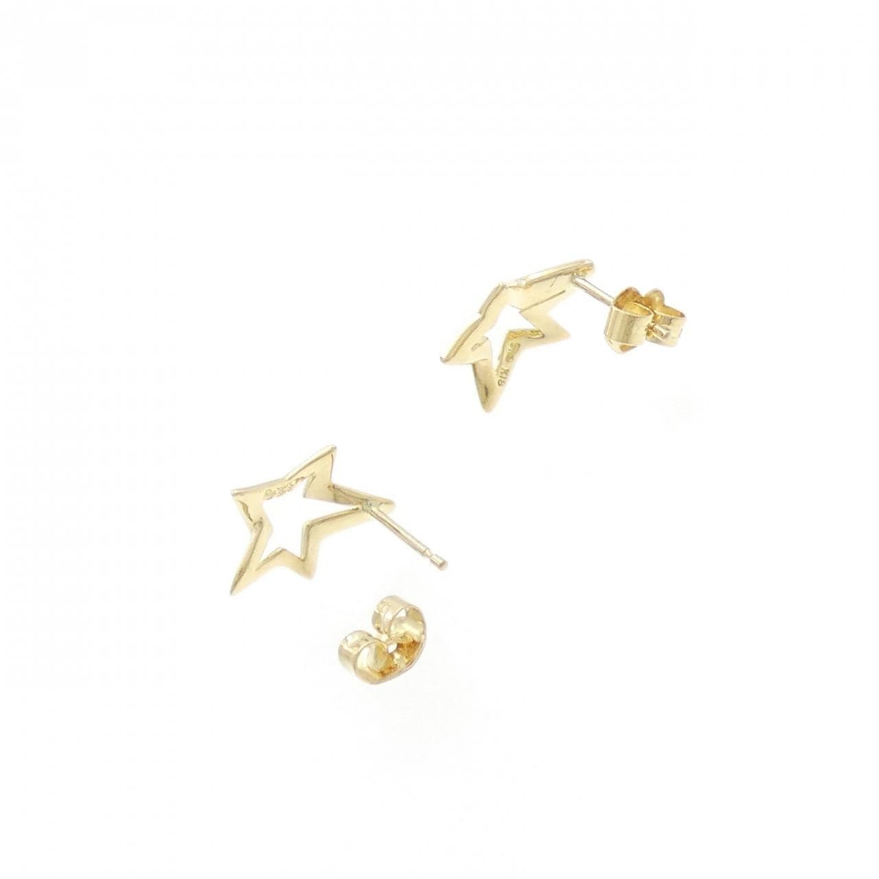STAR JEWELRY K18YG耳環