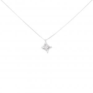 K18WG ダイヤモンド ネックレス 0.14CT