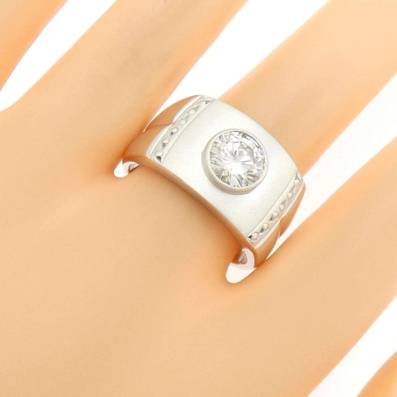 PT900 ダイヤモンド リング 1.37CT