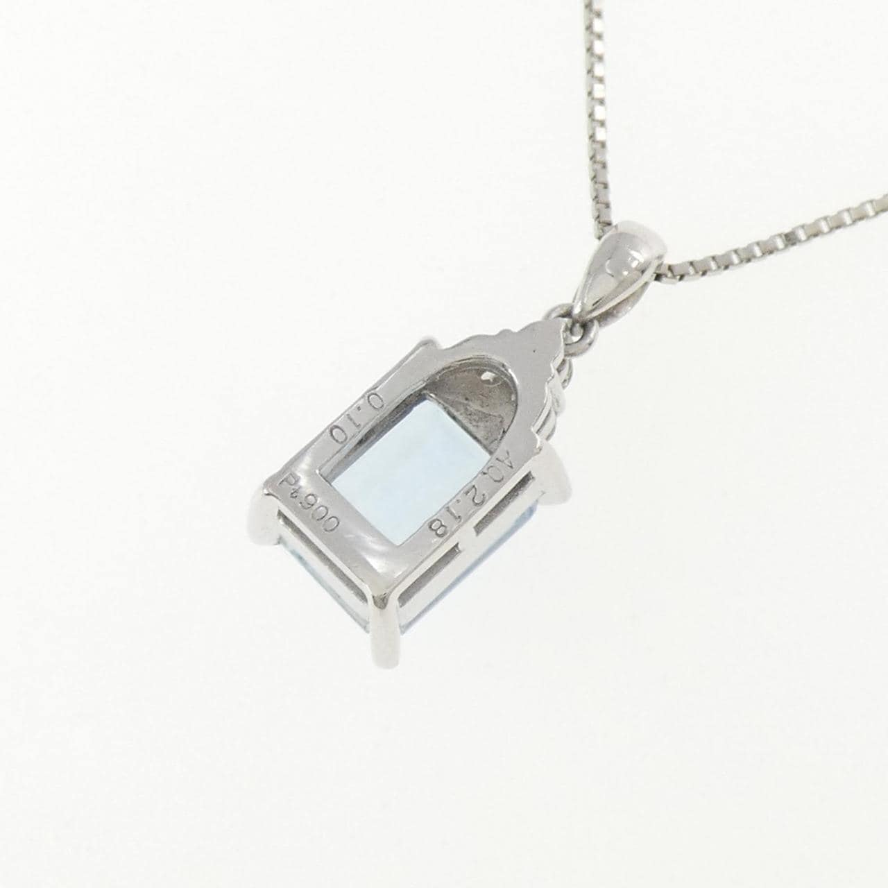 PT900/PT850 アクアマリン ネックレス 2.18CT