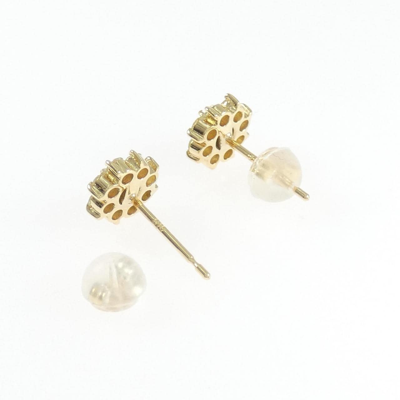 K18YG ダイヤモンド ピアス