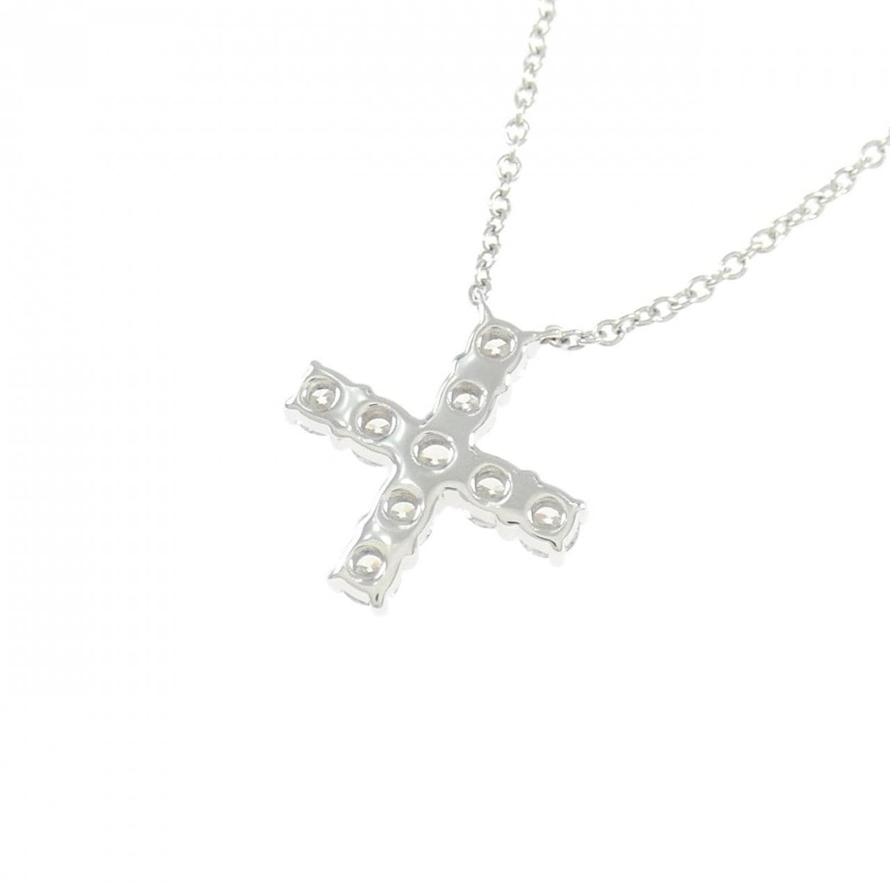 ハリーウィンストン ミニクロス ネックレス