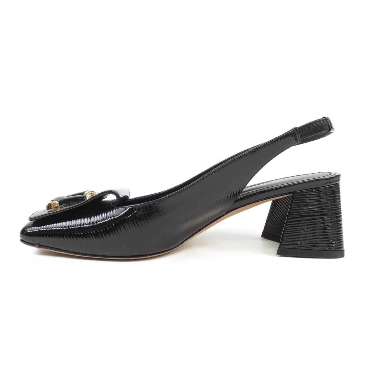 LOUIS VUITTON Vuitton Shake Line Slingback Pumps