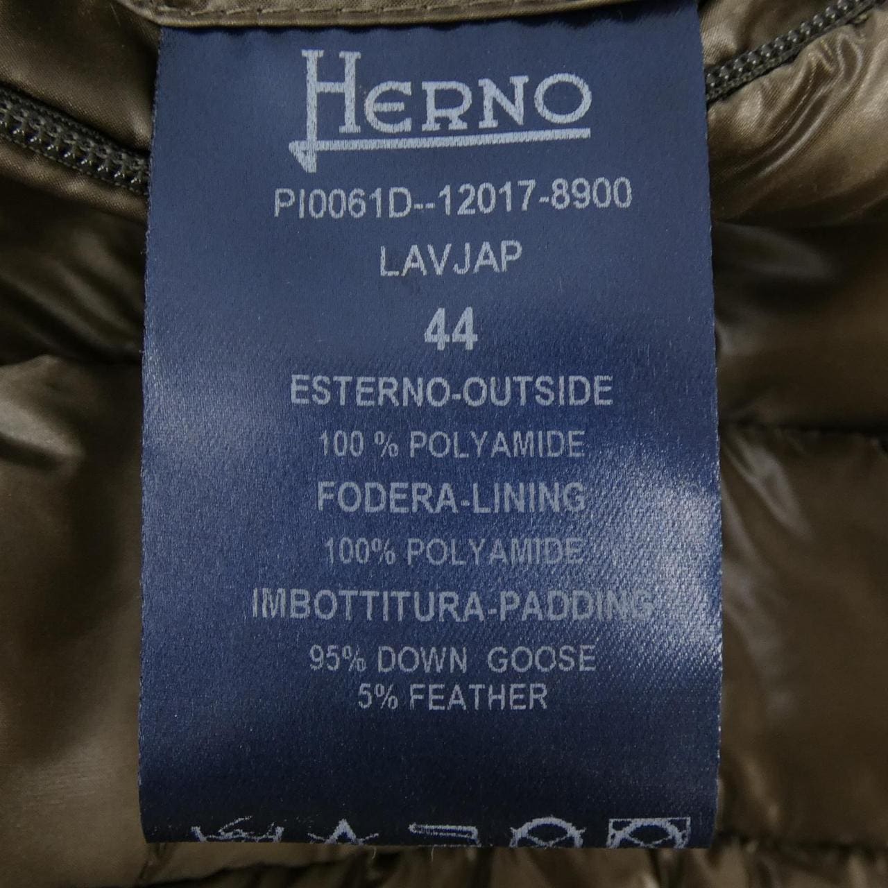 ヘルノ Herno PI0061D ダウンコート