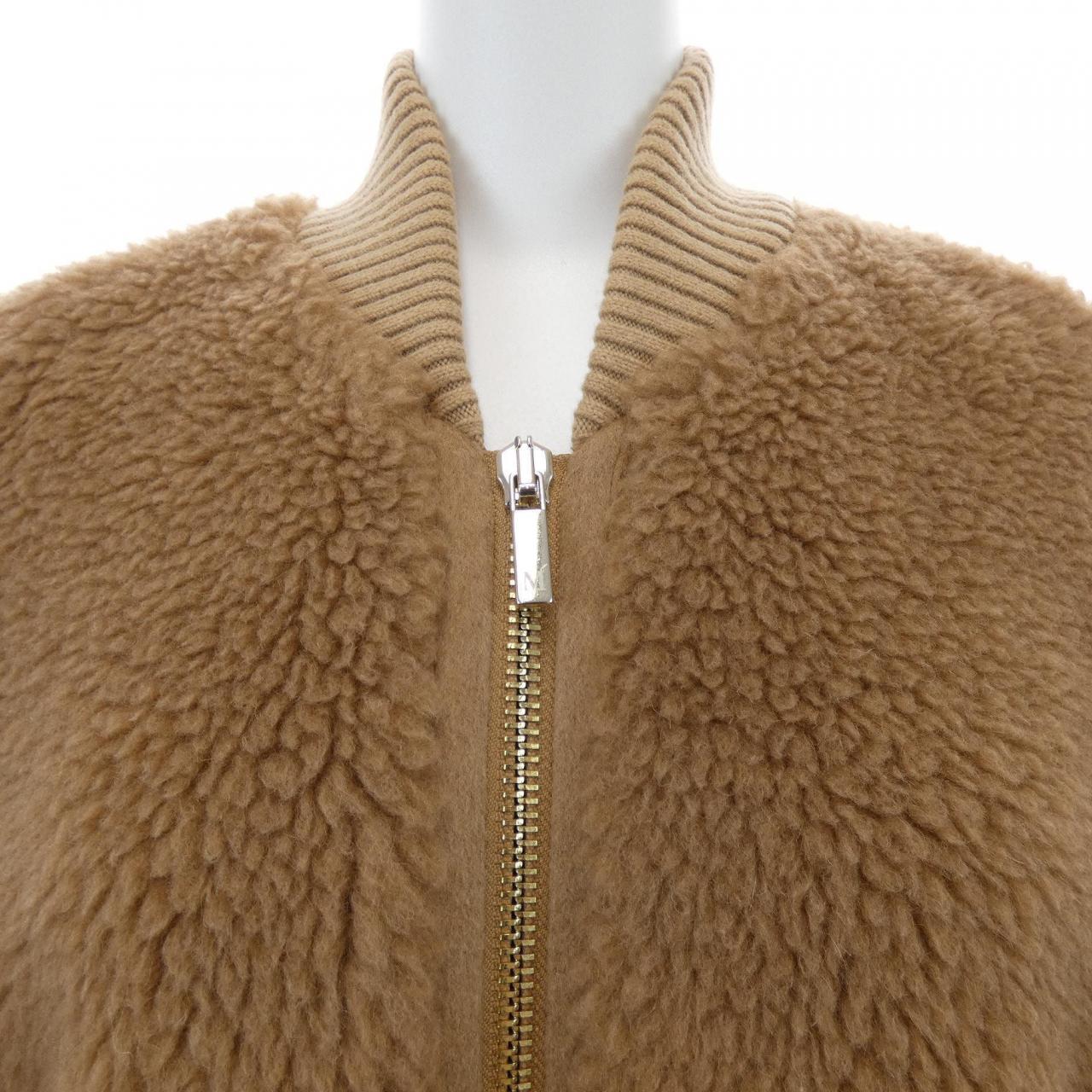 マックスマーラ Max Mara JUGLAS 473605 テディベア ケープ