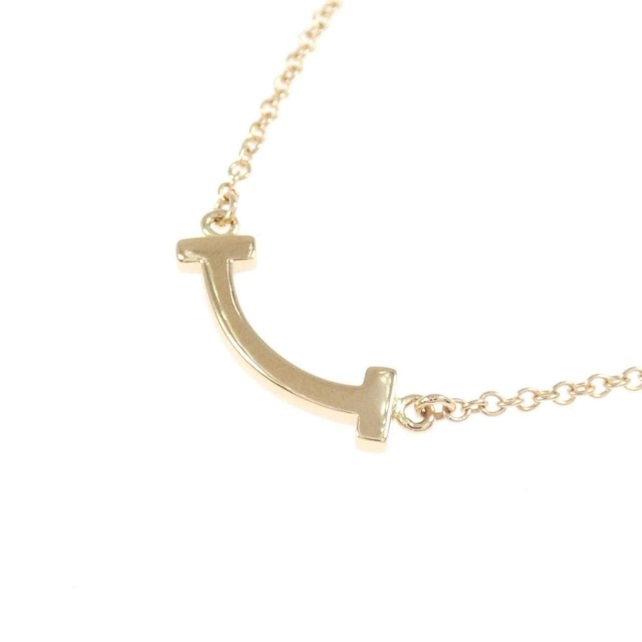 ティファニー Tスマイル ミニ ネックレス