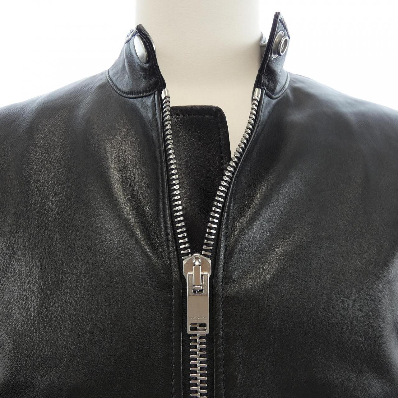 サンローラン SAINT LAURENT 362239 Y5YA1 レザーライダースジャケット