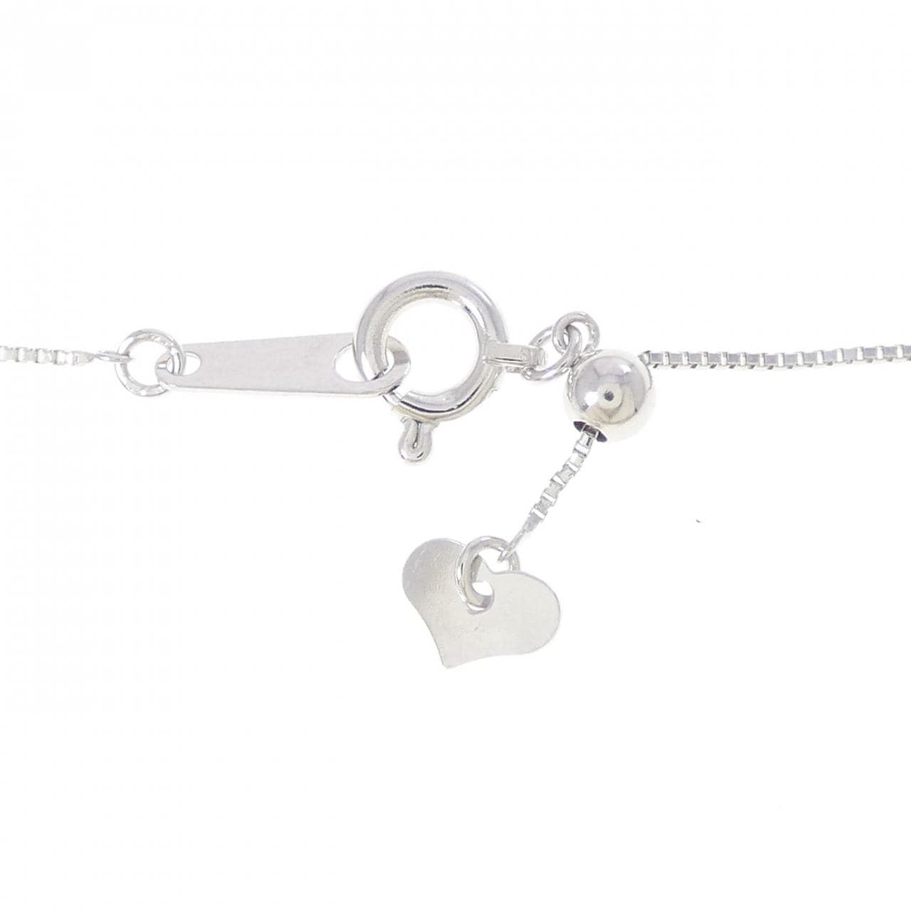 K18WG ダイヤモンド ネックレス 0.20CT