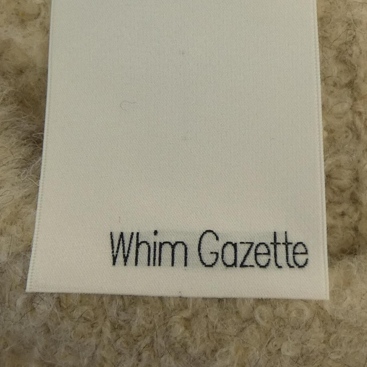 ウィムガゼット WHIM GAZETTE ニット