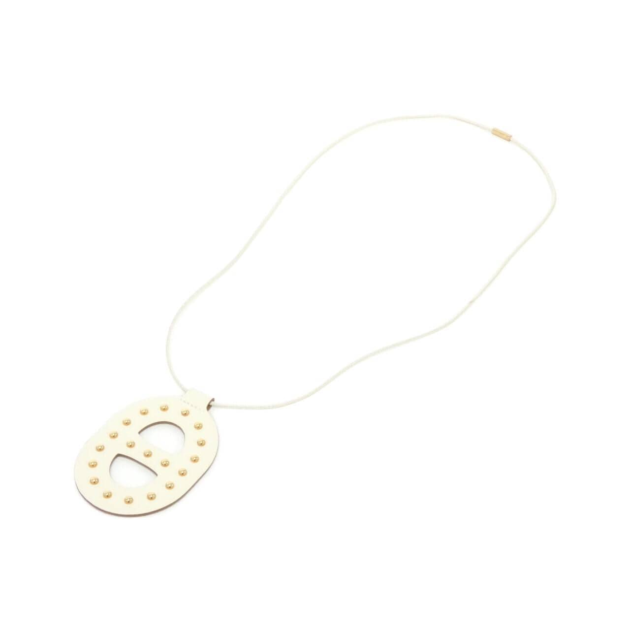 HERMES Chaine Dunkle GM 010652CD Necklace