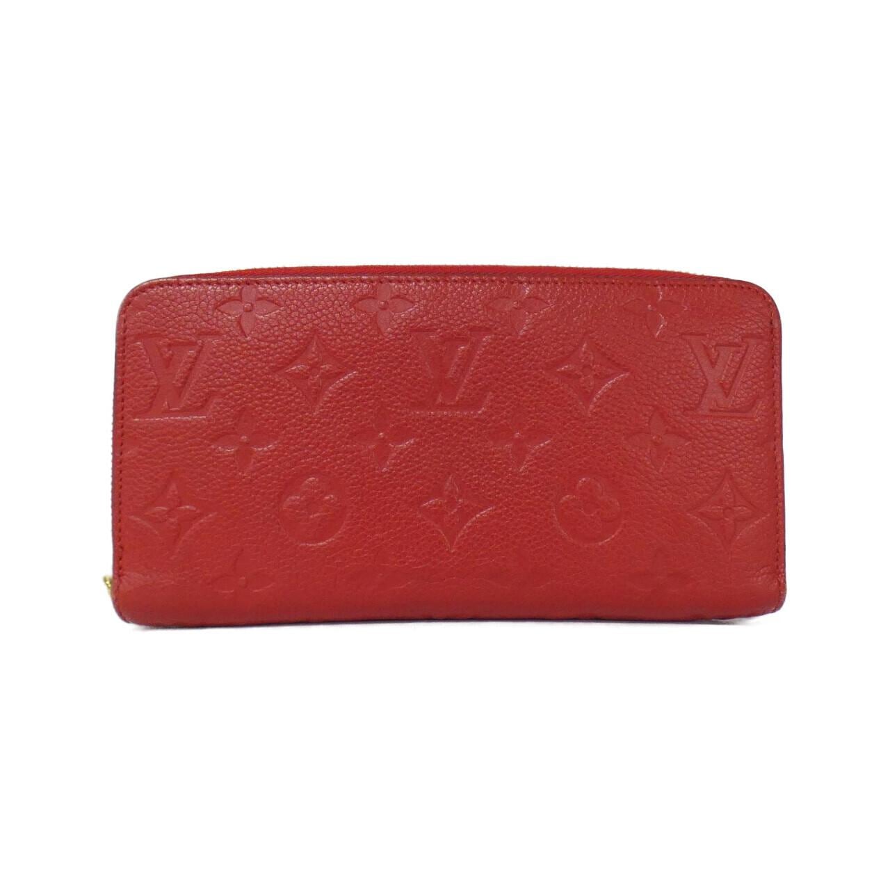 LOUIS VUITTON Monogram Empreinte拉链錢包 M61865 錢包