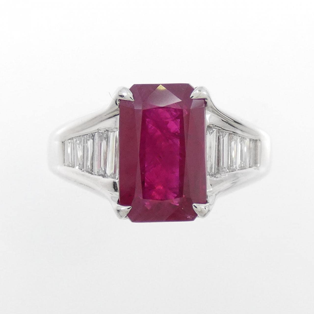 PT ルビー リング 3.12CT