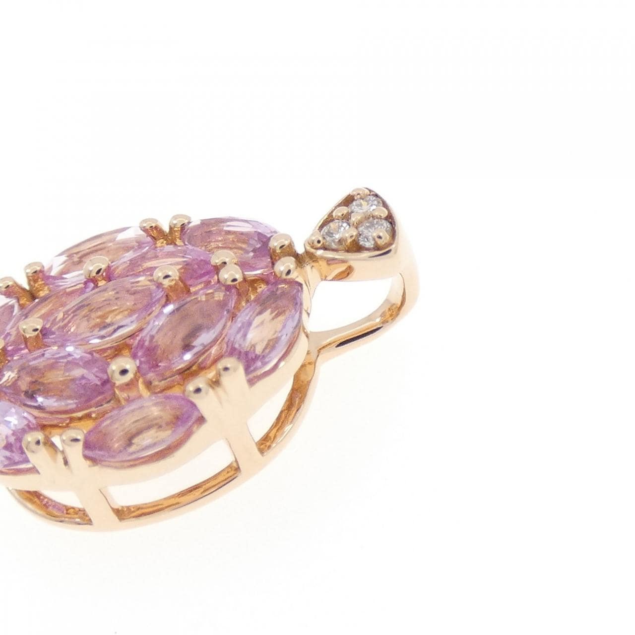 ジーエスティービー サファイヤ ペンダント 1.00CT