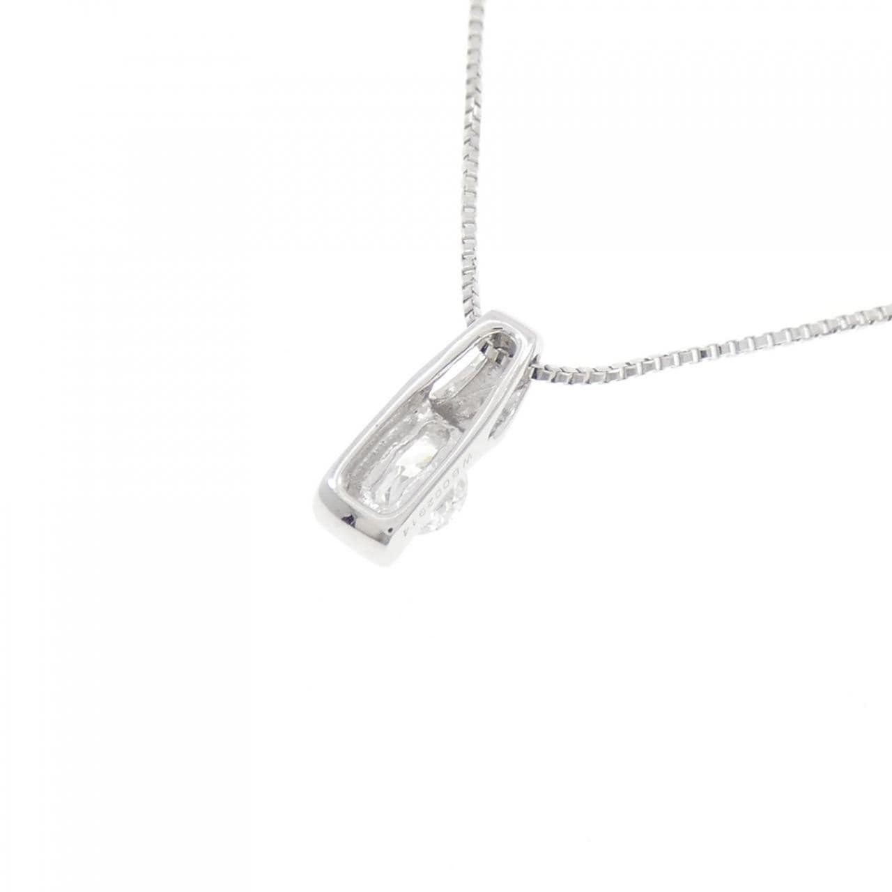 K18WG ダイヤモンド ネックレス 0.157CT
