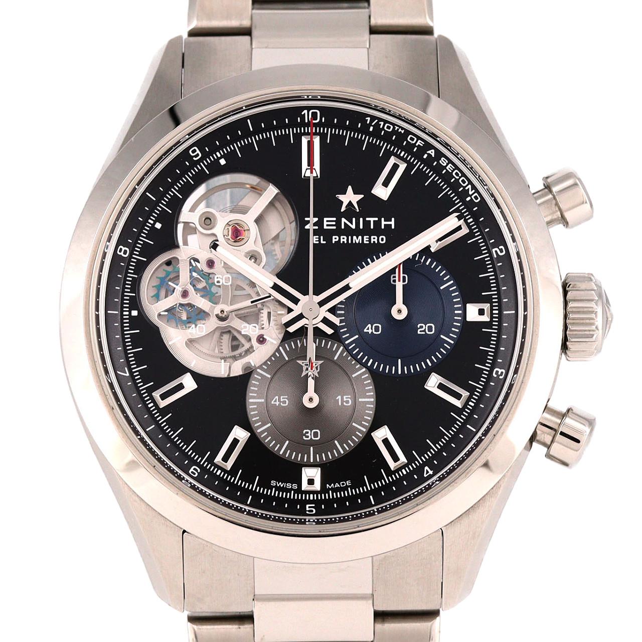 【新品】ゼニス クロノマスターオープン 03.3300.3604/21.M3300 SS 自動巻