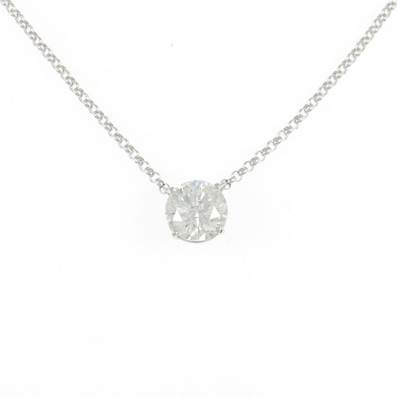 PT900/750WG ダイヤモンド ネックレス 1.841CT I I1 VG