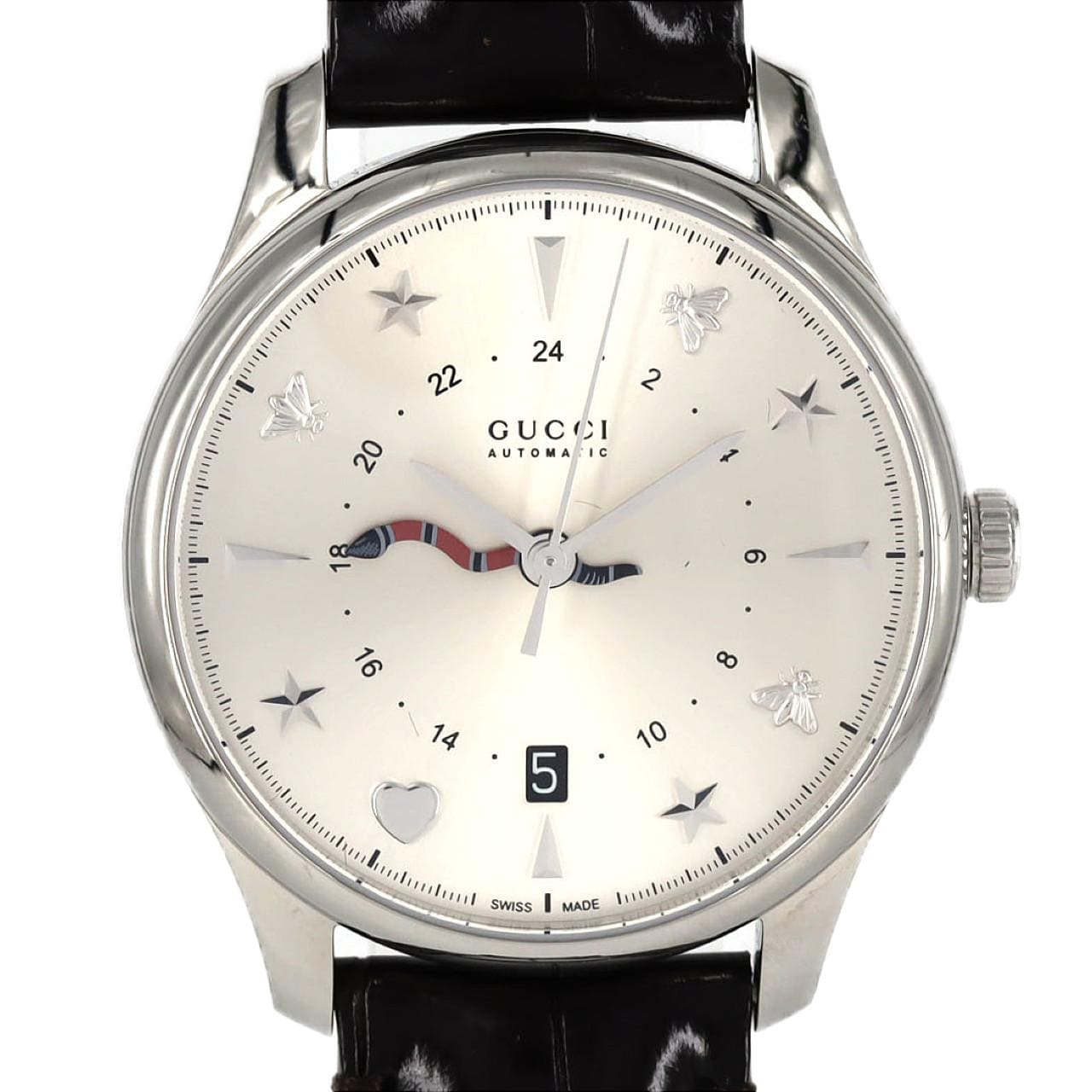 グッチ Gタイムレス GMT 126.3/YA126332 SS 自動巻