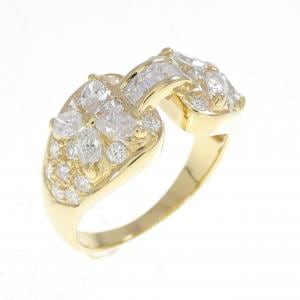 750YG ダイヤモンド リング 1.33CT