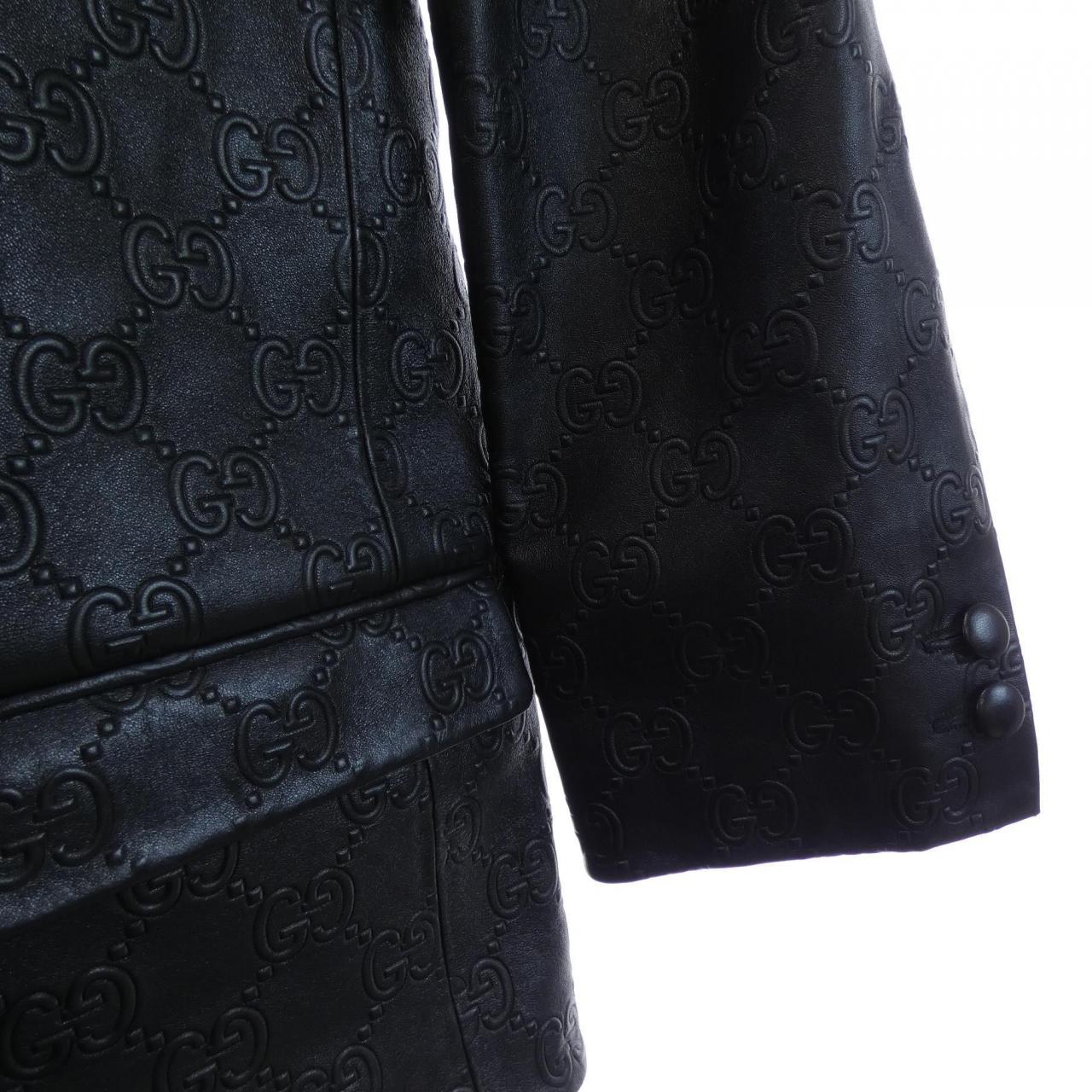 グッチ GUCCI GG 669069 XNAPN レザージャケット