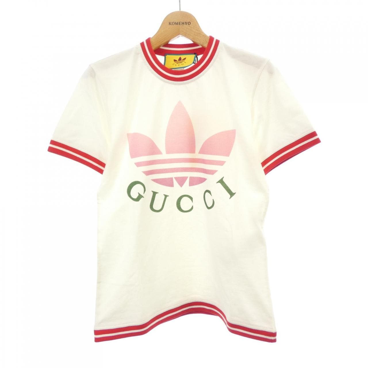 グッチ GUCCI ADIDAS 723405 XJE2D Tシャツ