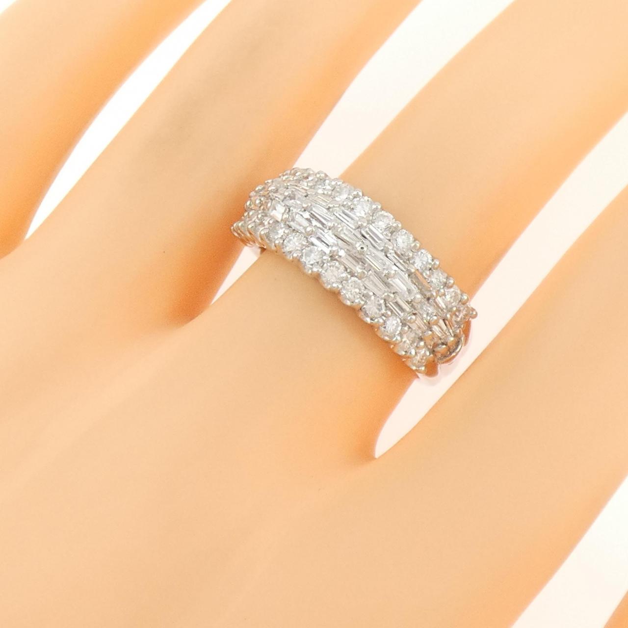 PT900 ダイヤモンド リング 1.68CT