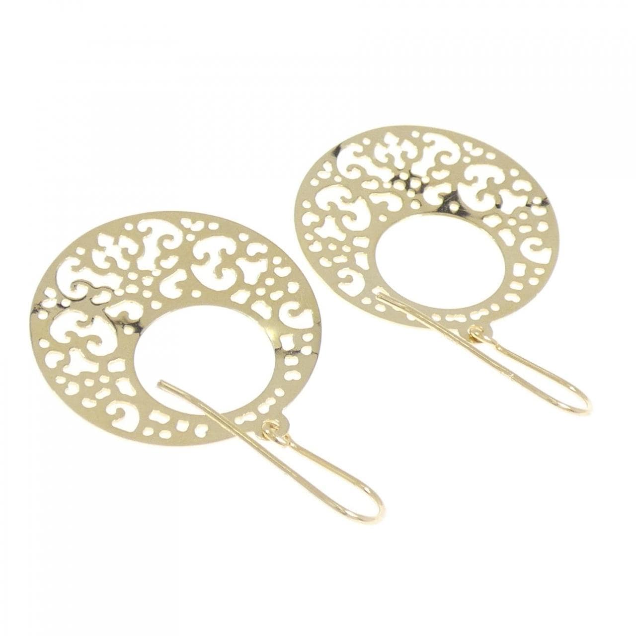 STAR JEWELRY 18KTYG 耳环