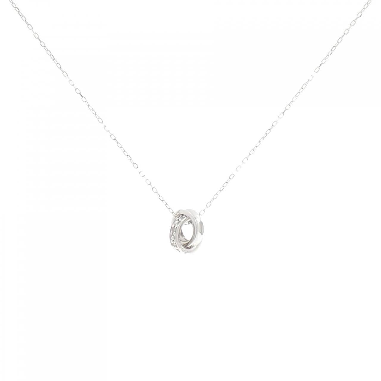 PT900/PT850 ダイヤモンド ネックレス 0.05CT