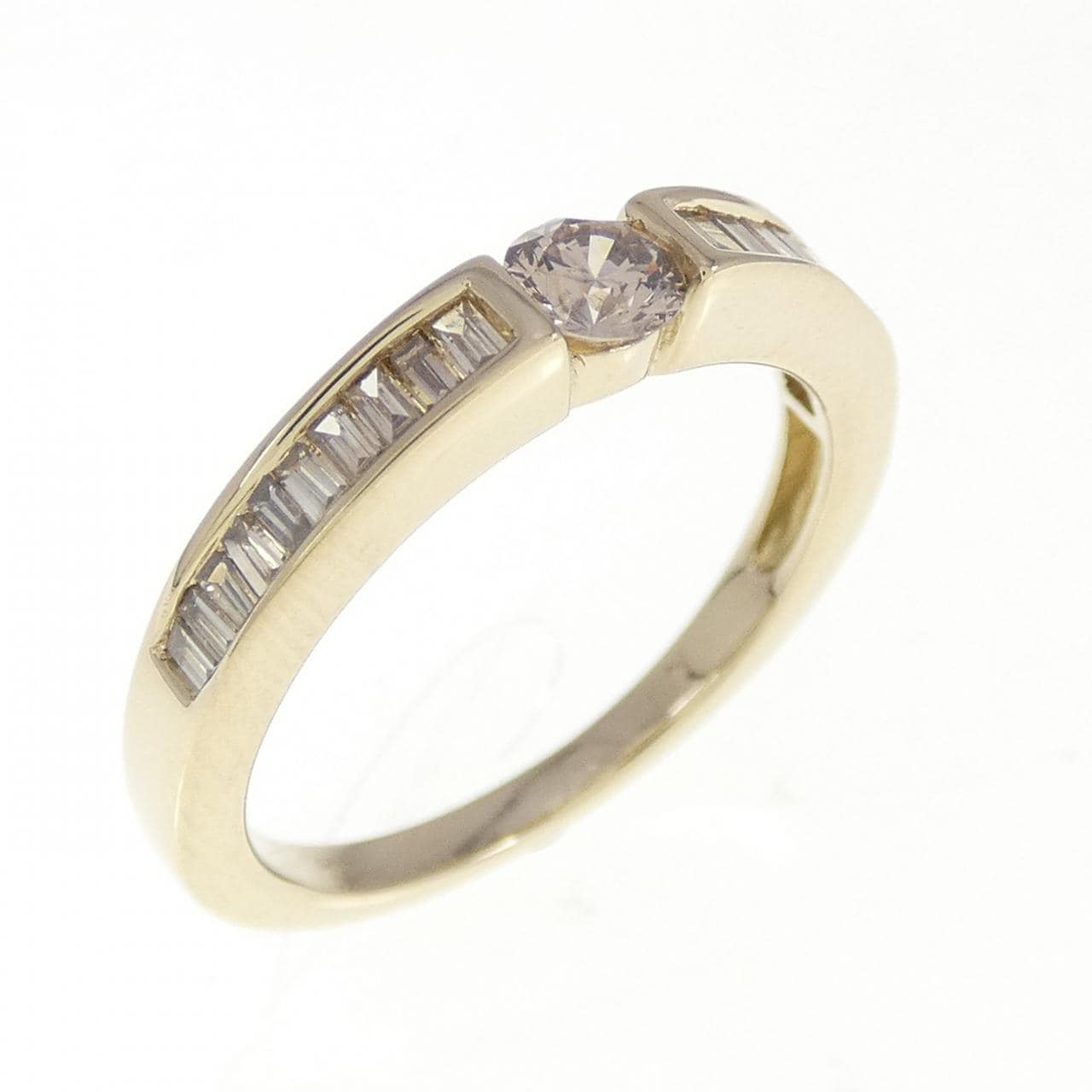 K18YG ダイヤモンド リング 0.18CT