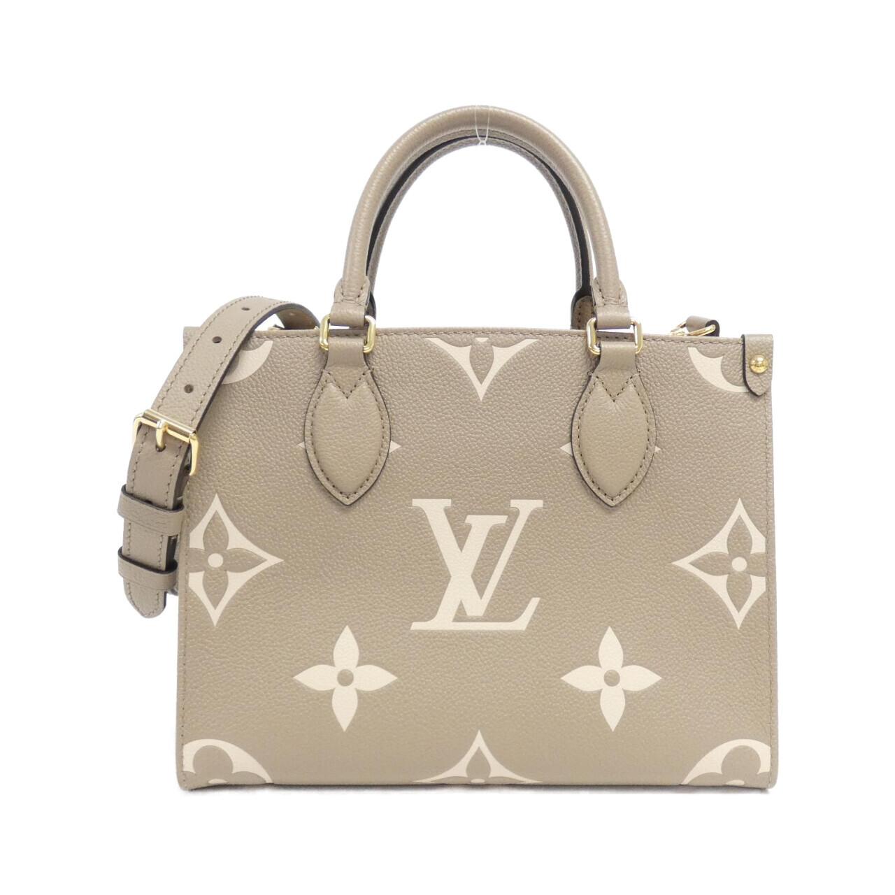 LOUIS VUITTON双色Monogram Empreinte On The Go PM M45779 包