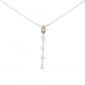 PT900/PT850 ダイヤモンド ネックレス 0.53CT